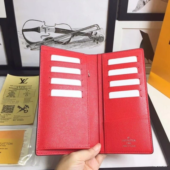 Cheap Supreme Vuitton wallet Louis 0809